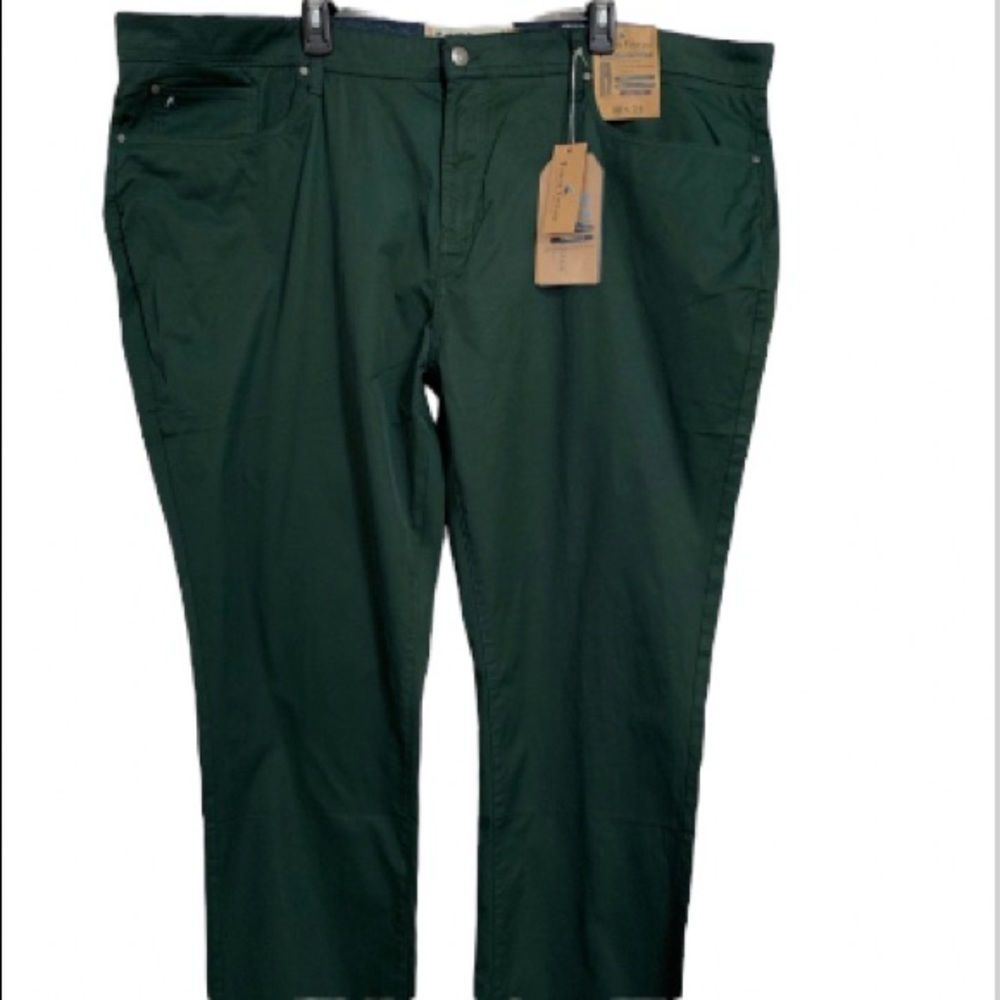 NWT PLUS SIZE Tailor Vintage Luxe Performance Pants Sz 48x34 (3XL)